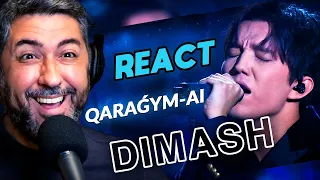 REAGINDO (REACT) a DIMASH - Qaraǵym aı | Análise Vocal por Rafa Barreiros