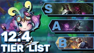 My Tierlist & Strategy For Climbing Patch 12.4 | TFT Guide Teamfight Tactics