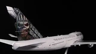 Iron Maiden Ed Force One Book of Souls World Tour 2016 TF-AAK