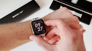 Apple Watch SE Unboxing, Setup and Impressions (44mm Silver, Nike Edition)