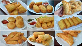 13 SNACKS FOLDING IDEAS (Ramadan Special) by YES I CAN COOK