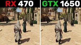 RX 470 vs GTX 1650 Test in 10 Games in 2023