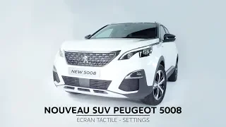 PEUGEOT 5008 SUV | Settings Interface