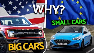 WHY Americans Have BIG CARS? | The Real Reason
