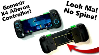 Gamesir X4 Aileron Phone Controller Review! No Backbone Needed!