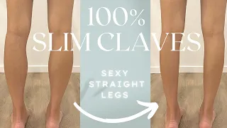 Slim Calves Workout l 100% worked Straight & Sexy Legs