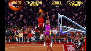 NBA Jam 2K21 Parsec Highlight Jordan vs Kobe
