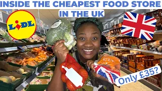 CHEAPEST GROCERY SHOP IN THE UK 2023 | £35 GROCERY HAUL AT LIDL