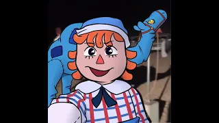 Raggedy Ann and Andy as a bunch of memes