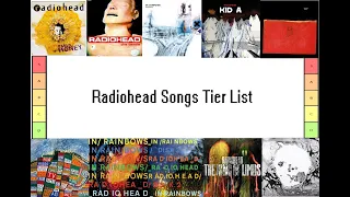 Ranking Every Radiohead Song! | TierListMaker