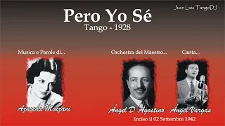 Pero Yo Sé - Orchestra Ángel D’Agostino – Canta: Ángel Vargas - 1942 – CON LE PAROLE TRADOTTE !