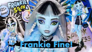 Monster High G3 Skulltimate Secrets FEARIDESCENT Frankie Unboxing & REVIEW!! 🔩💙