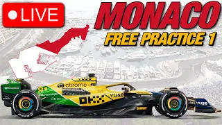 F1 MONACO GRAND PRIX FP1 2024 - Live Reaction & Commentary