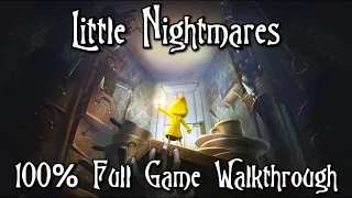 Little Nightmares - 100% Full Game Walkthrough - All Collectibles (Statues & Nomes)