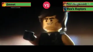 The Lego Movie 2: The Second Part Final Battle With Healthbars