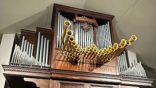 INCREDIBLE Trompete En Chamade! Saint Andrew the Apostle Catholic Church organ