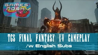 Final Fantasy XV TGS 2014 Gameplay Demo (English Subs)