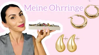 MEINE OHRRINGE 🤩🎀Sammlung 💎🩷