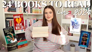 24 Books I MUST Read in 2024 (2024 tbr) 📖✨ | Ella Rose Reads