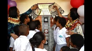 Fijian Minister for Education commissions new classroom block at Wainibuka Secondary School