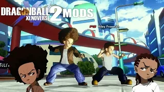 THE FREEMAN BROTHERS TRAIN WITH THE SAIYANS?! Dragon Ball Xenoverse 2 Mods