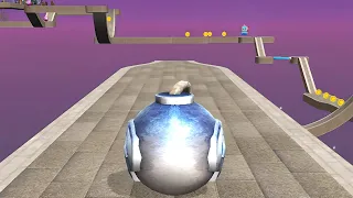 Sky Rolling Ball 3D Gameplay All Levels 327