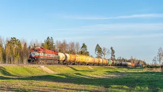 C36-7–1536 between Rakke and Kiltsi stations on route to Muuga