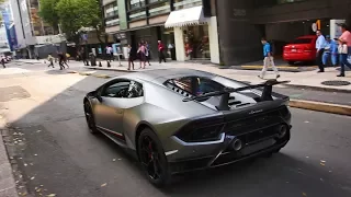 Lamborghini Huracan Performante en las calles de la Ciudad de México