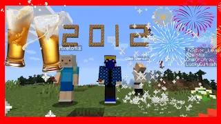 Minecraft but its New Years and I am Drunk