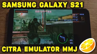 Samsung Galaxy S21 / Exynos 2100 - Resident Evil: Revelations / The Mercenaries 3D - Citra MMJ -Test