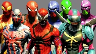 The Amazing Spider Man 2 All Costumes & DLC Costumes w/ Free Roam Gamplay