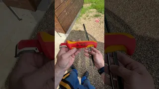 Нож с пяткой Knipex KN-9855