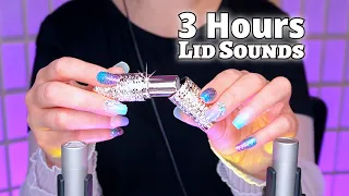 ASMR Pure Lid Sounds Compilation For Sleep & Tingles ✨ 3hrs 🫠 (No Talking)