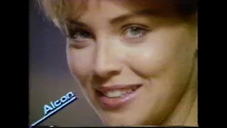 Sharon Stone 1988 TV ad contact lens cleaner