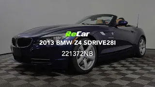 2013 BMW Z4 SDRIVE28I - 221372NB