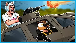 GTA 5 Online Funny Moments!  - SICK 1v3 CLUTCH in Motor Wars! (New Battle Royale Game Mode!)