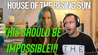 FIRST TIME HEARING - HOUSE OF THE RISING SUN | Bass Singer Cover | Geoff Castellucci [REACTION!!!]