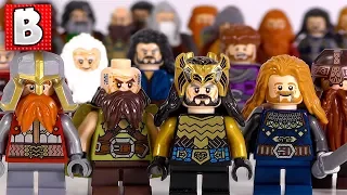 Every LEGO Dwarf Lord of The Rings Minifigure Ever Made!!!