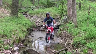 Jak - GasGas TXT Pro 280 -  Running the Creek