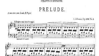 Isaac Albéniz: Cantos de España Op. 232 (1898)