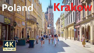 Krakow Poland 🇵🇱 4K Old Town Walking Tour
