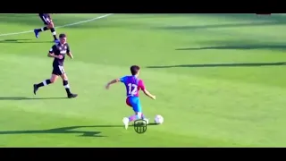 Riqui Puig beautiful pass vs nastic