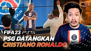 FIFA 23 Career Mode | PSG Beli Cristiano Ronaldo Demi Juara Liga Champions (Gameplay PS5)