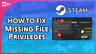How to fix Steam Error “Missing File Privileges”