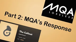 MQA Deep Dive Part 2 - MQA's Response