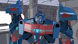 Transformers Prime Galvatron's Revenge Scene 2 (Unrendered)