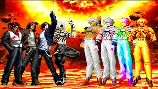 [KOF Mugen] Kyo Kusanagi Team vs Orochi Team