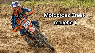 Ma première course de motocross (motoclub de Crest )