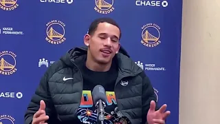 Juan Toscano Anderson postgame; Warriors beat the Cavaliers