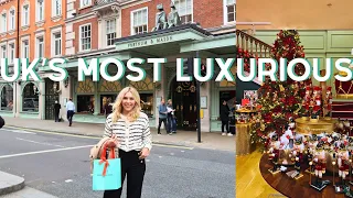 Come Shopping In Londons Most Expensive Store! | Royal Family - Fortnum & Mason Christmas Shopping